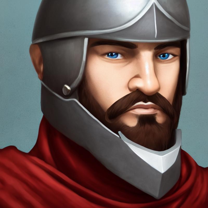 09558-85884777-((FRPGFaceGen)), 1solo, 1boy, male_focus, beard, facial_hair, helmet, realistic, armor, portrait, simple_background, looking_at_.png